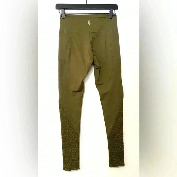 Free People Time Is Now Smocked Leggings - Picture 8 of 8